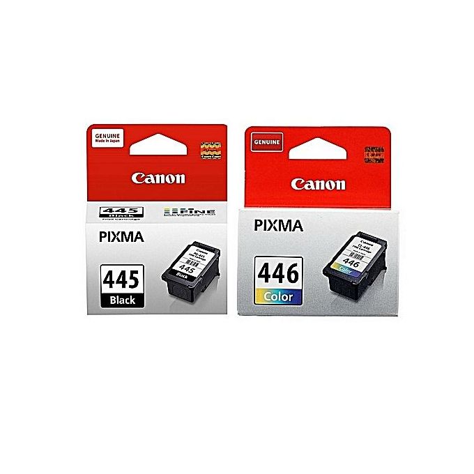 ENCRE CANON PIXMA 445 NOIR+446 COULEUR ENCRE CANON PIXMA 445 NOIR+446 COULEUR